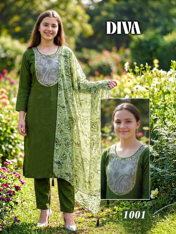 Desi kudi diva 3pcs buyer for wholesale kurti and suits